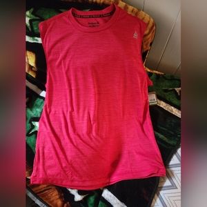 NWT REEBOK RED/BLACK CHARGER MUSCLE TANK